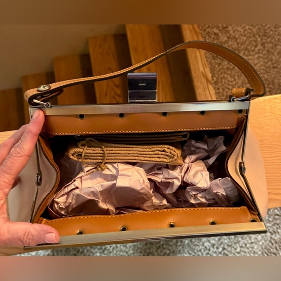 Patricia Nash Floral Leather Clutch / Shoulder Bag NWT - Picture 9 of 13